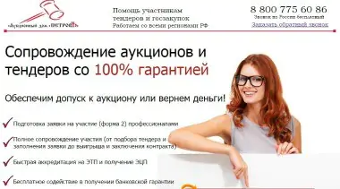 Петровъ — сопровождению аукционов и тендеров